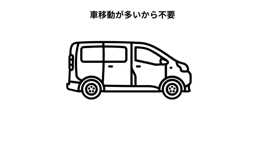 A型ベビーカー　車移動多いから不要